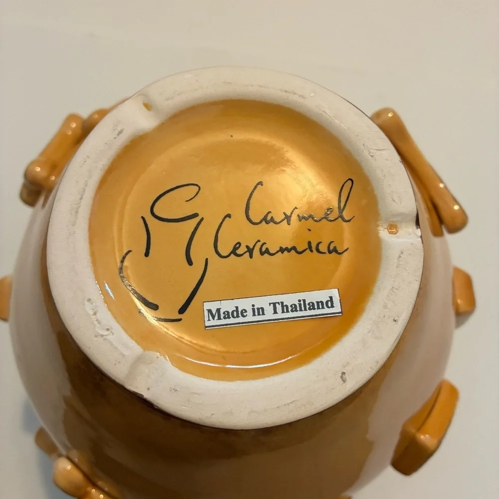 Carmel Ceramica Dog Treat Jar